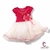 Vestido elegante para niña. Vestido con falda de tul y aplicación floral en la cintura. - comprar en línea