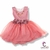 Vestido elegante para niña. Vestido con tul y accesorios decorativos. Vestidos Polka Dot