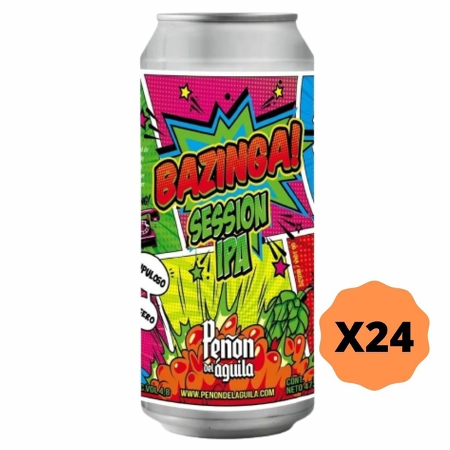 PEÑÓN DEL ÁGUILA BAZINGA SESSION IPA - Padeo