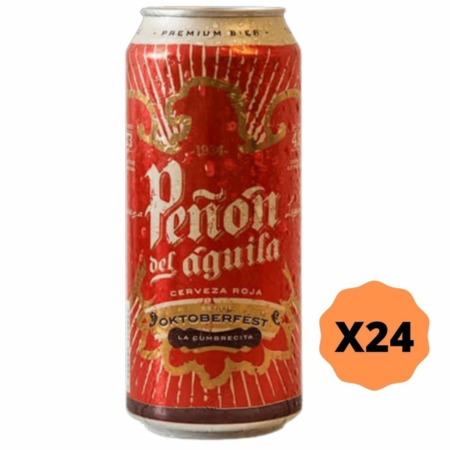 CERVEZA PEÑON DEL AGUILA OKTOBERFEST | LATAS PEÑON DEL AGUILA