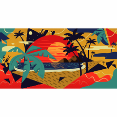 Ocaso Mural - comprar online