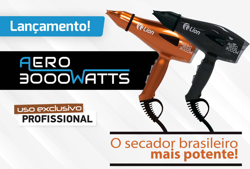 Secador Taiff Vulcan Kompress 2400W - 220V - Mundo do Cabeleireiro