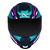 Capacete Norisk Razor Ninja Matte Pink Blue - Giro Moto Parts - Capacetes, Acessórios e Muito Mais