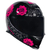Capacete Axxis Eagle Flowers New Gloss Black Pink - loja online