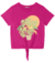 BLUSA FEMININA PLUS COM ESTAMPA E NÓ - Loja Medina