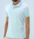CAMISA POLO SLIM OGOCHI AZUL CLARO DETALHE GOLA E PUNHO