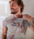 CAMISETA MASCULINA FBR MESCLA ESTAMPADA