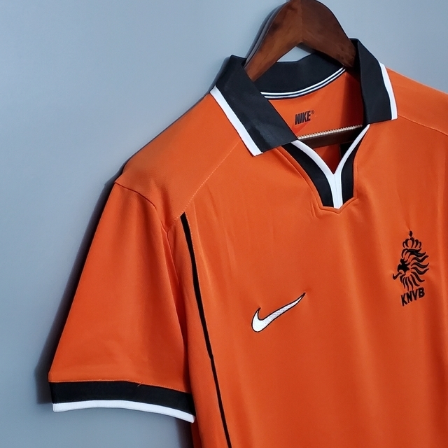 Camisa Retrô Seleção do Chile Copa 1998 Vermelha