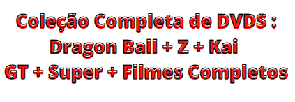 Coleção de Dvds Anime Dragon Ball Completa e Filmes Completos