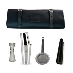 KIT COMPLETO DE BAR ROLL + HERRAMIENTAS DE ACERO