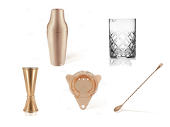 SET COCTELERÍA COMPLETO COBRE - comprar online