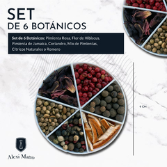 COMBO GIN HERACLITO LONDON DRY + 2 SET DE 6 BOTÁNICOS en internet