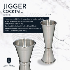JIGGER ESTILO JAPONES COCKTAIL KINGDOM - comprar online