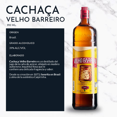 CACHACA VELHO BARREIRO - comprar online