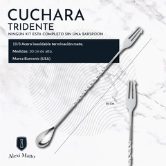 KIT PREMIUM COCTELERÍA INICIAL - Alexi Matto