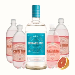 GIN & TONIC - HERACLITO LONDON DRY + 4 AGUA TONICA POMELO