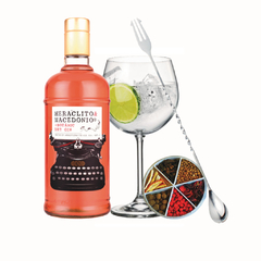 KIT GIN MACEDONIO + COPA + BOTANICOS + CUCHARA - comprar online
