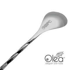 CUCHARA PUNTA DE GOTA NEGRA GUN METAL en internet