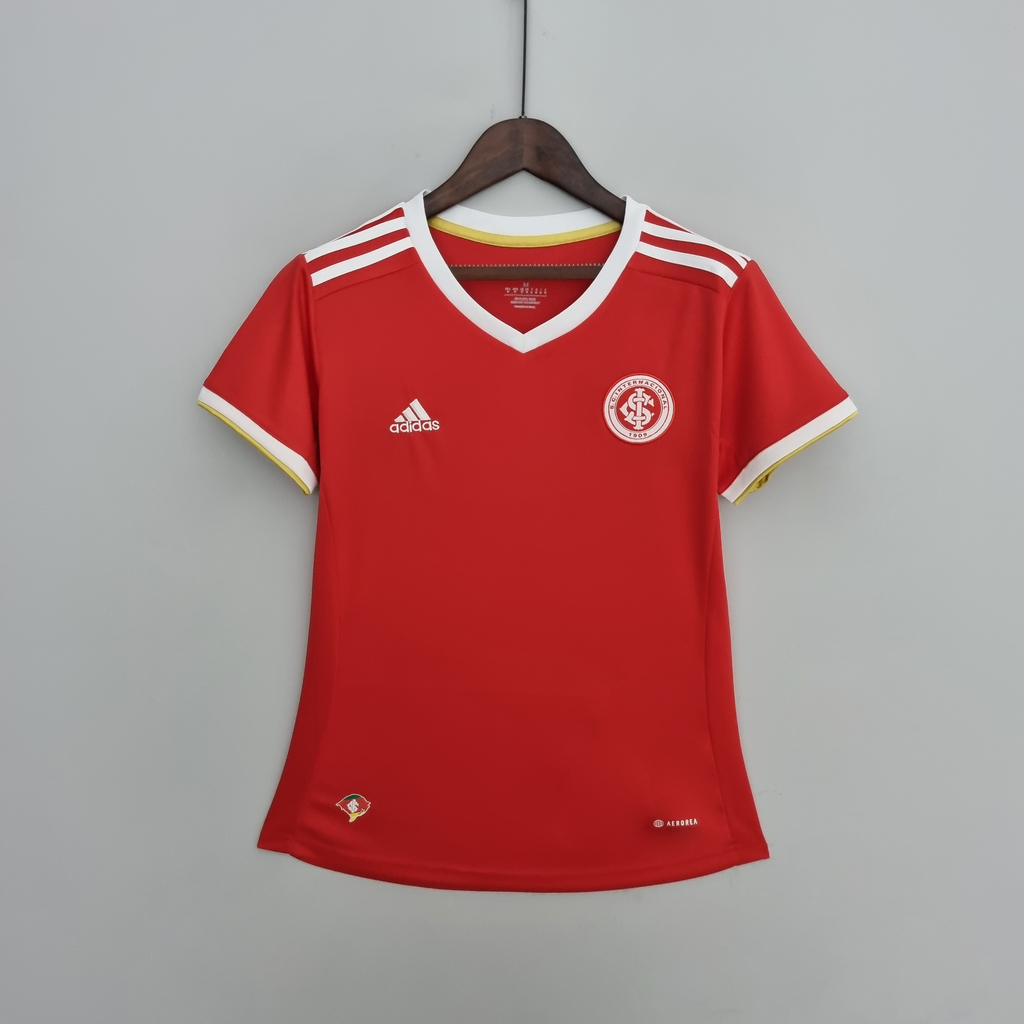 Camisa Internacional I 2022/23 Vermelha - Feminina