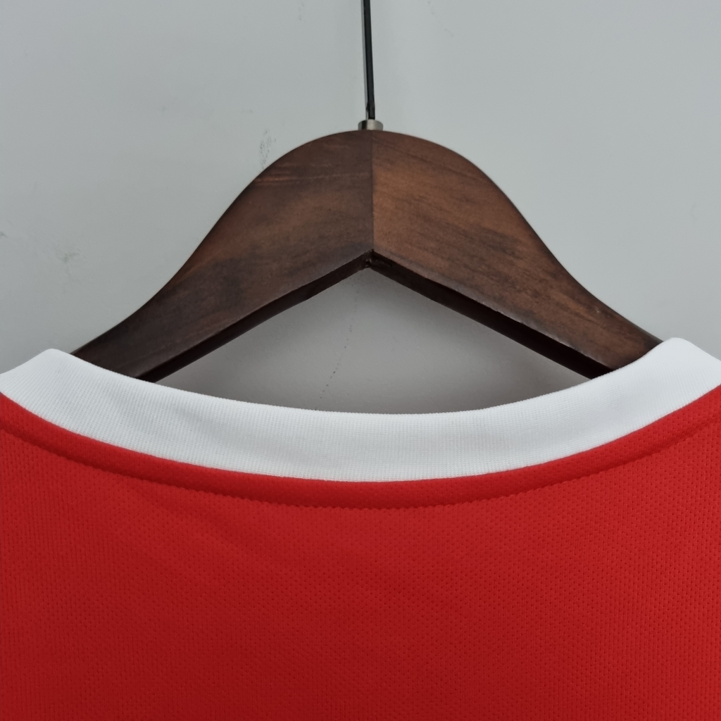 Camisa Feminina Adidas Internacional 1 2022/2023 HA8469 - Vermelho