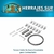 Kit Barral Tensor Cable De Acero Inoxidable Cortina Baño - comprar online