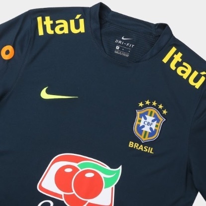 Camisa Seleção Brasileira Treino 2018/19 Torcedor Nike Masculino