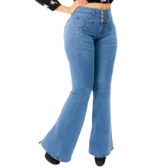 Jeans Acampanados Trend Levanta Pompi Michaelo Jeans Ref0007