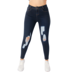 Jeans Levanta Pompi Rasgados Michaelo Jeans Ref6405-01mr - Michaelo Jeans