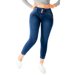 Jeans Stretch Levanta Pompi al Tobillo Corte Colombiano Michaelo Jeans REF6507