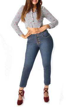 Jeans Stretch Levanta Pompi Bolsillos Michaelo Jeans Ref6510 - Michaelo Jeans