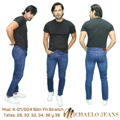 Imagen de Jeans Slim Fit Stretch Premium Michaelo Jeans Mod. K01-004