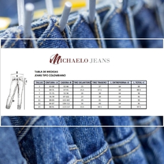 Falda Mezclilla Ajustada Bolsillos Michaelo Jeans Ref9001-01 - tienda en línea