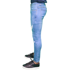 Jeans Skinny Stretch Rasgados Michaelo Jeans Mod. K2-002 en internet