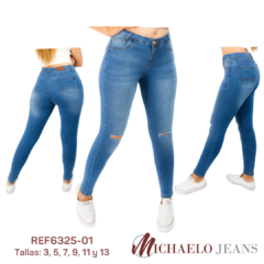 Jeans Stretch Levanta Pompi Vaquero Michaelo Jeans Ref6325-01 - tienda en línea