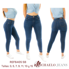 Jeans Stretch Levanta Pompi Vaqueros Michaelo Jeans Ref6405SB - tienda en línea