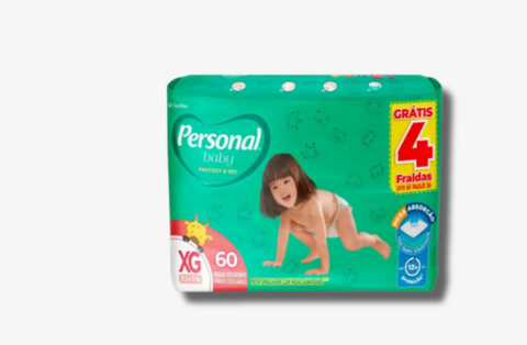 Fralda Personal Baby Premium Protection Mega M,G