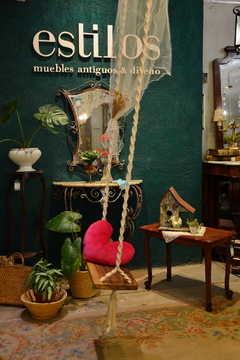 Hamaca asiento de madera y cuerdas en macramé. Cód. 54026