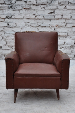 Par de sillones de living Mid Century . Cód.13038
