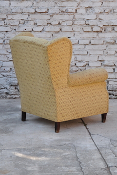 Sillón Bergere de living, patas rectas. Cód. 12080 - comprar online