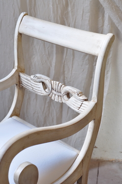 Par Sillones Cabecera Regencia patinados. Cód. 13007 - comprar online
