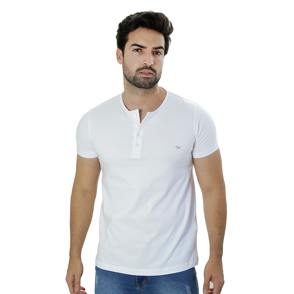 Camiseta John John Logo Branca - Compre Agora