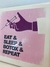 Azulejo Decorativo Soci - Eat & Sleep & Botox & Repeat - comprar online