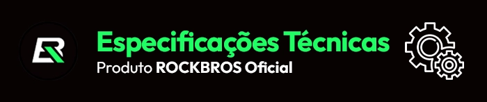 Especificações Técnicas da ROCKBROS