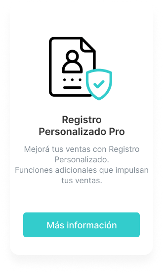 Registro Personalizado Pro