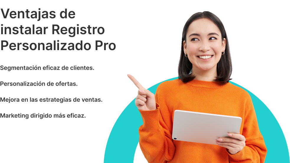 Ventajas de 
        instalar Registro Personalizado Pro