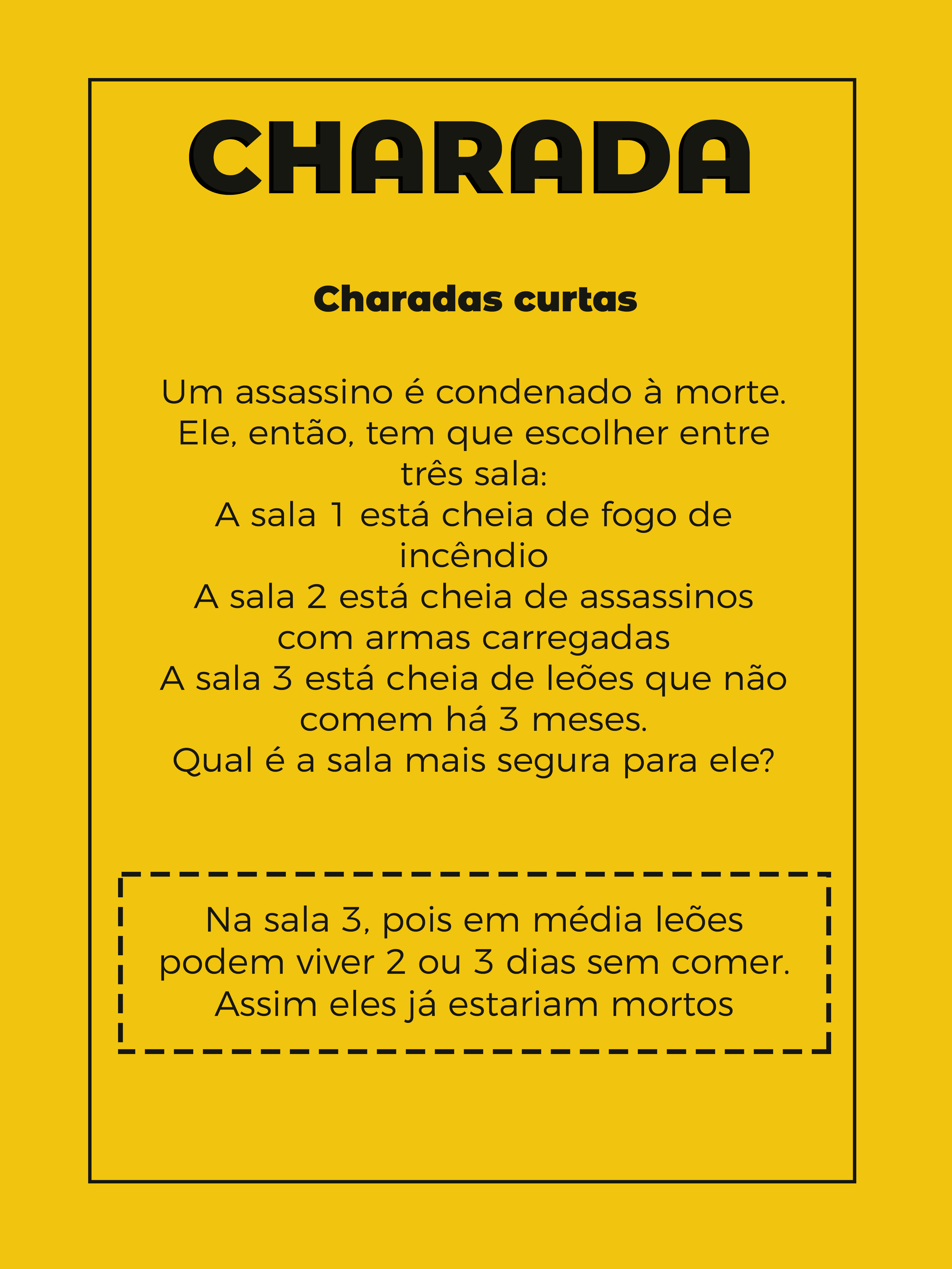 Charadas engraçadas, charadas engraçadas - thirstymag.com