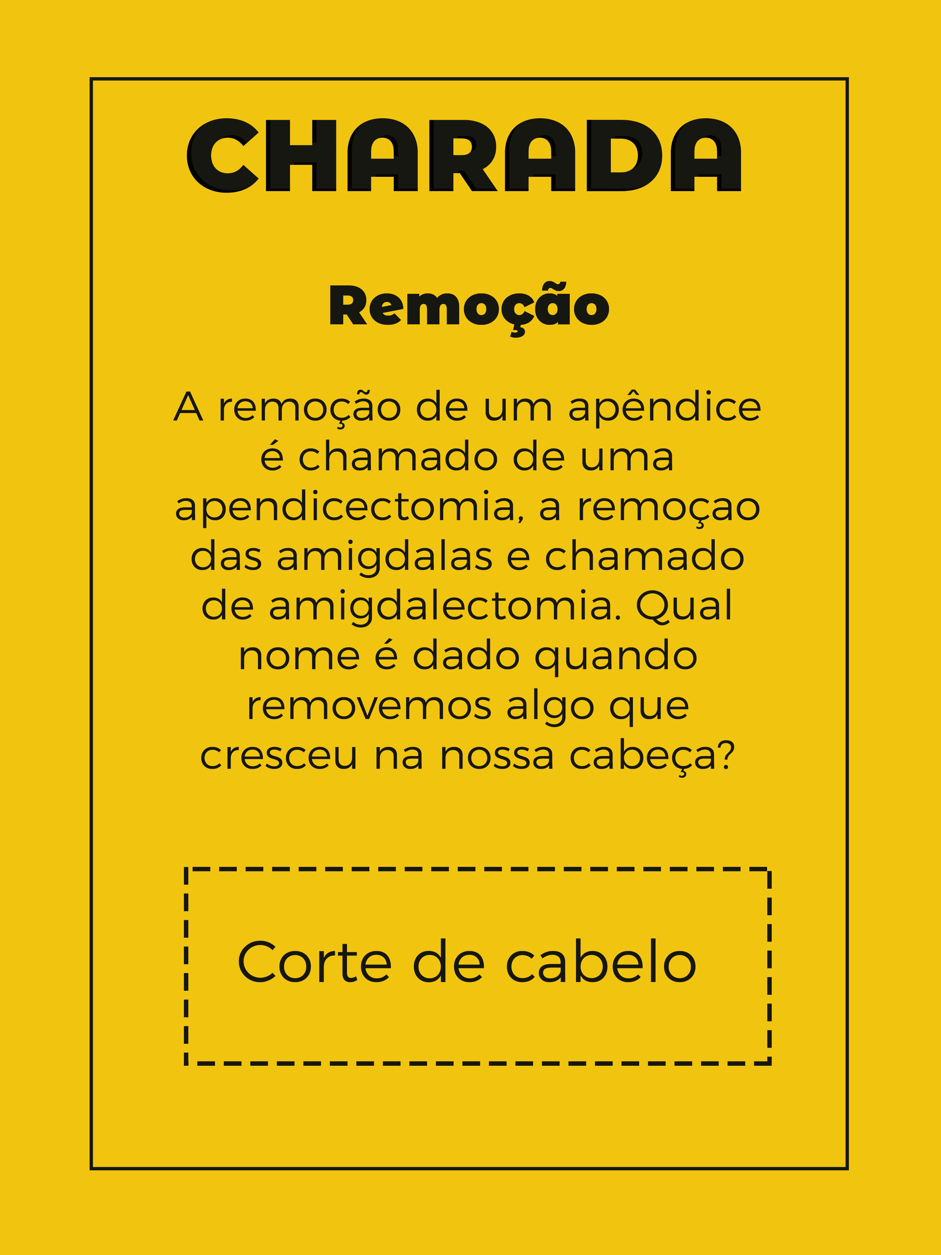 charada dos nomes