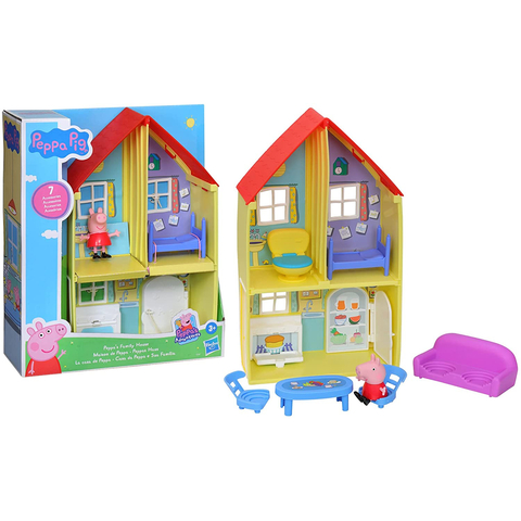 Brinquedo Infantil Casa Da Peppa Noite/dia Com Luz E Som