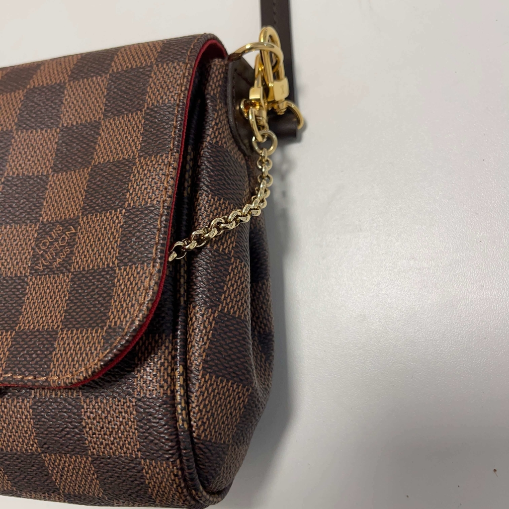 bolsa louis vuitton favorite damier ebene