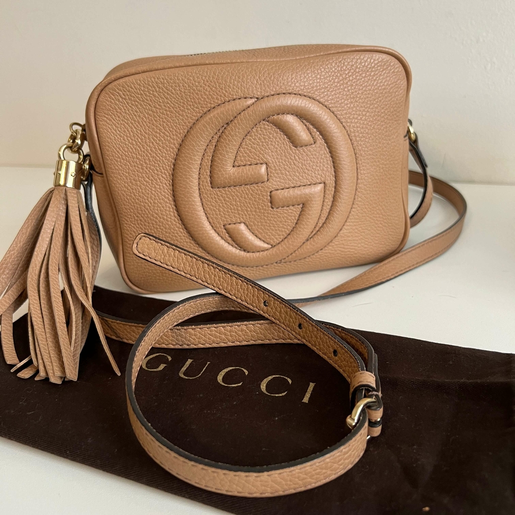 Bolsa Gucci Soho Marrom